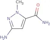 3-Amino-1-methyl-1H-pyrazole-5-carboxamide