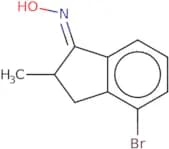 N-[(1E)-4-Bromo-2-methyl-2,3-dihydro-1H-inden-1-ylidene]hydroxylamine