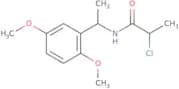 2-Chloro-N-[1-(2,5-dimethoxyphenyl)ethyl]propanamide