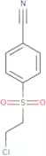 4-(2-Chloroethanesulfonyl)benzonitrile