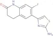 6-(2-Amino-1,3-thiazol-4-yl)-7-fluoro-1,2,3,4-tetrahydroquinolin-2-one