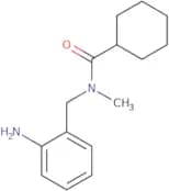 N-[(2-Aminophenyl)methyl]-N-methylcyclohexanecarboxamide