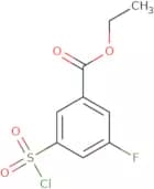 Ethyl 3-(chlorosulfonyl)-5-fluorobenzoate