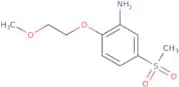 5-Methanesulfonyl-2-(2-methoxyethoxy)aniline