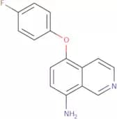 5-(4-Fluorophenoxy)isoquinolin-8-amine