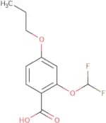 2-(Difluoromethoxy)-4-propoxybenzoic acid