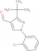 3-tert-Butyl-1-(2-chlorophenyl)-1H-pyrazole-4-carbaldehyde