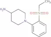 1-[2-(Ethanesulfonyl)phenyl]piperidin-4-amine