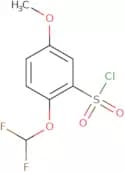2-(Difluoromethoxy)-5-methoxybenzene-1-sulfonyl chloride