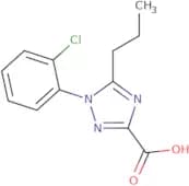 1-(2-Chlorophenyl)-5-propyl-1H-1,2,4-triazole-3-carboxylic acid