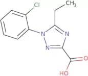 1-(2-Chlorophenyl)-5-ethyl-1H-1,2,4-triazole-3-carboxylic acid