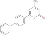 6-Methyl-2-(4-phenylphenyl)pyrimidin-4-ol