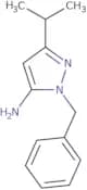 1-Benzyl-3-(propan-2-yl)-1H-pyrazol-5-amine