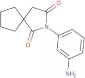 2-(3-Aminophenyl)-2-azaspiro[4.4]nonane-1,3-dione