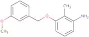 3-[(3-Methoxyphenyl)methoxy]-2-methylaniline