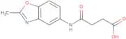 3-[(2-Methyl-1,3-benzoxazol-5-yl)carbamoyl]propanoic acid