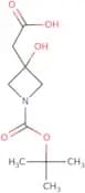2-{1-[(tert-butoxy)carbonyl]-3-hydroxyazetidin-3-yl}acetic acid