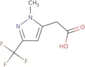 2-[1-Methyl-3-(trifluoromethyl)-1H-pyrazol-5-yl]acetic acid