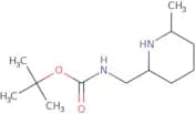 rac-tert-Butyl N-{[(2R,6R)-6-methylpiperidin-2-yl]methyl}carbamate