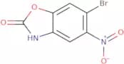 6-Bromo-5-nitro-2,3-dihydro-1,3-benzoxazol-2-one