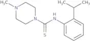 4-Methyl-N-[2-(propan-2-yl)phenyl]piperazine-1-carbothioamide