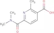 6-(Dimethylcarbamoyl)-2-methylpyridine-3-carboxylic acid