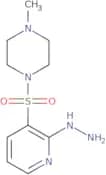 1-[(2-Hydrazinylpyridin-3-yl)sulfonyl]-4-methylpiperazine