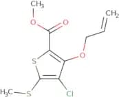 Methyl 3-(allyloxy)-4-chloro-5-(methylthio)thiophene-2-carboxylate