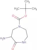 tert-Butyl 6-amino-5-oxo-1,4-diazepane-1-carboxylate