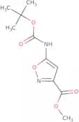 Methyl 5-{[(tert-butoxy)carbonyl]amino}-1,2-oxazole-3-carboxylate