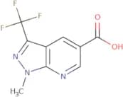 1-Methyl-3-(trifluoromethyl)-1H-pyrazolo[3,4-b]pyridine-5-carboxylic acid