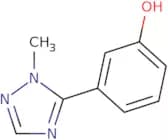 3-(1-Methyl-1H-1,2,4-triazol-5-yl)phenol