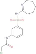 N-{3-[(Azepan-2-ylidene)sulfamoyl]phenyl}-2-chloroacetamide