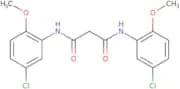 N,N'-Bis(5-chloro-2-methoxyphenyl)propanediamide