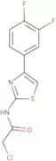 2-Chloro-N-[4-(3,4-difluorophenyl)-1,3-thiazol-2-yl]acetamide