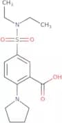 5-(Diethylsulfamoyl)-2-(pyrrolidin-1-yl)benzoic acid