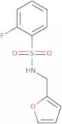 2-Fluoro-N-(furan-2-ylmethyl)benzene-1-sulfonamide