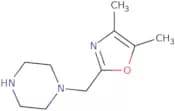 1-[(Dimethyl-1,3-oxazol-2-yl)methyl]piperazine