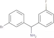 (3-Bromophenyl)(3-fluorophenyl)methanamine