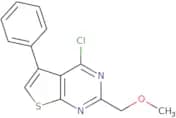 4-Chloro-2-(methoxymethyl)-5-phenylthieno[2,3-d]pyrimidine