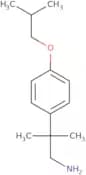 2-Methyl-2-[4-(2-methylpropoxy)phenyl]propan-1-amine