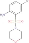 4-Bromo-2-(morpholine-4-sulfonyl)aniline