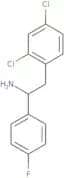 2-(2,4-Dichlorophenyl)-1-(4-fluorophenyl)ethan-1-amine