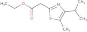 Ethyl 2-[5-methyl-4-(propan-2-yl)-1,3-thiazol-2-yl]acetate