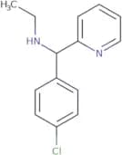[(4-Chlorophenyl)(pyridin-2-yl)methyl](ethyl)amine