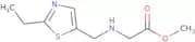 Methyl 2-{[(2-ethyl-1,3-thiazol-5-yl)methyl]amino}acetate
