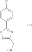 1-[5-(4-Chlorophenyl)-1,2,4-oxadiazol-3-yl]methanamine hydrochloride
