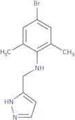 4-Bromo-2,6-dimethyl-N-(1H-pyrazol-3-ylmethyl)aniline