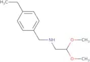 (2,2-Dimethoxyethyl)[(4-ethylphenyl)methyl]amine
