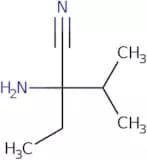 2-Amino-2-ethyl-3-methylbutanenitrile